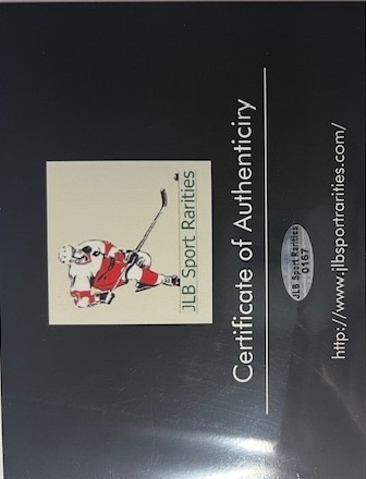 Certificate of Authenticity