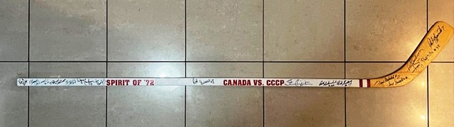 Stick Signed By 15