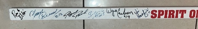 Stick Signed By 15