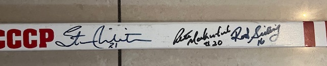 Stick Signed By 15